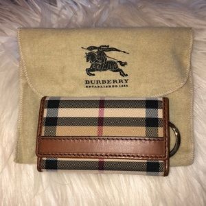 Burberry Keyring Wallet